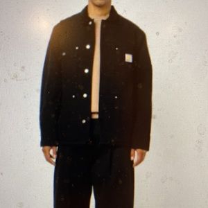 Carhartt Michigan Chore Coat - black.